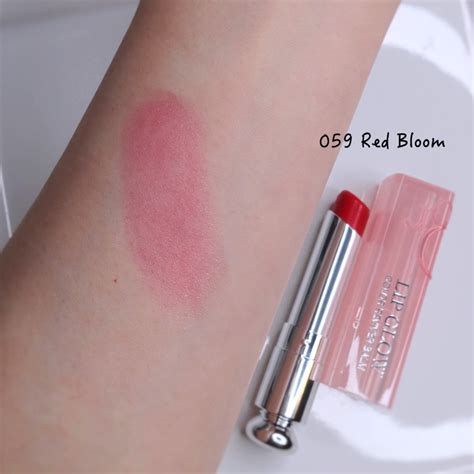 dior lip glow red bloom